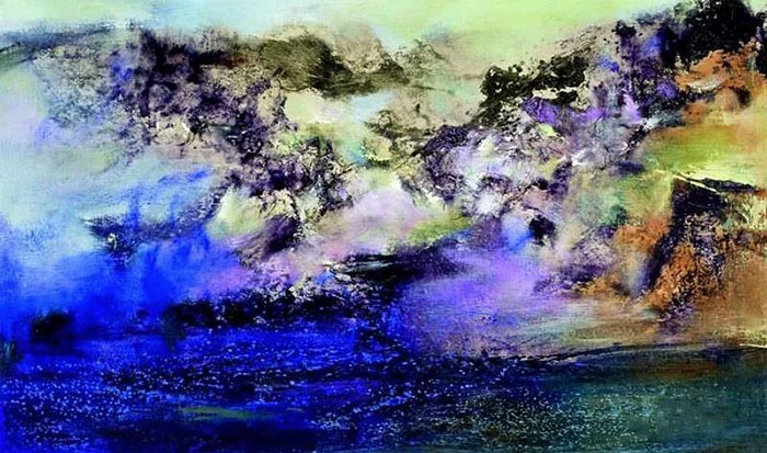 趙無極轉型的靈感來源于張大千