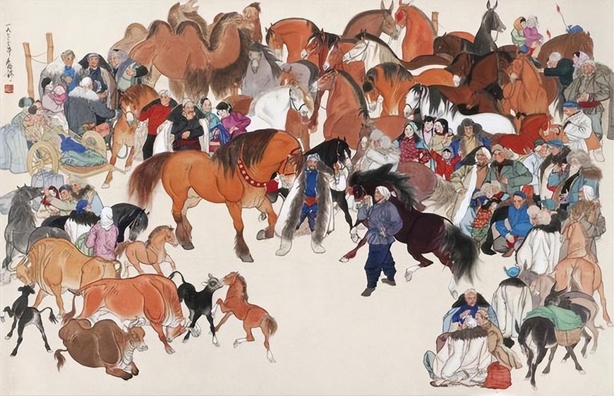 李虹霖:劉勃舒在中國畫變革中的歷史貢獻