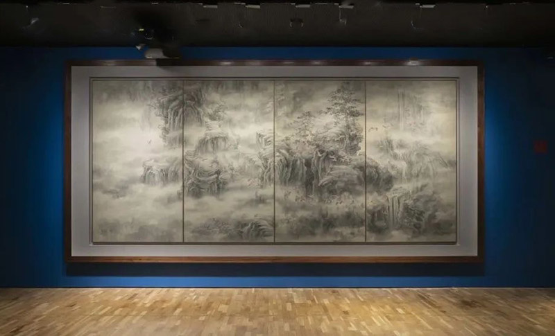 聽龍吟 訪雪君 游玉山 觀雁陣:任重水墨丹青藝術展