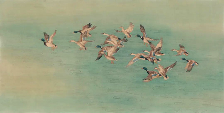 聽龍吟 訪雪君 游玉山 觀雁陣:任重水墨丹青藝術展