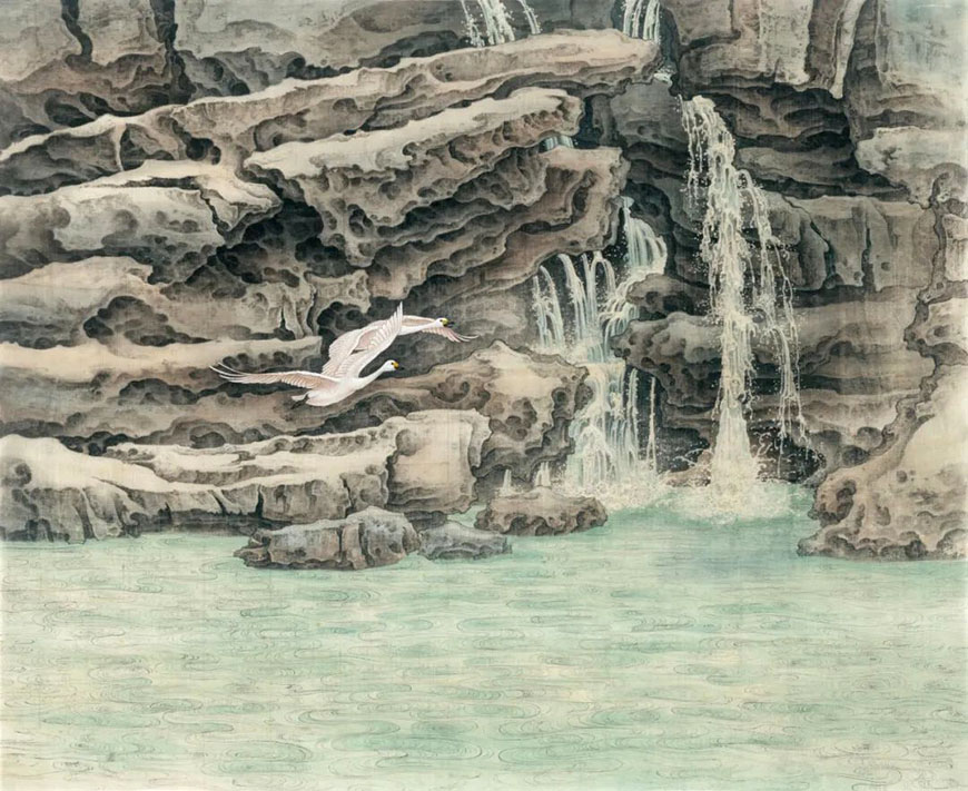 聽龍吟 訪雪君 游玉山 觀雁陣:任重水墨丹青藝術展