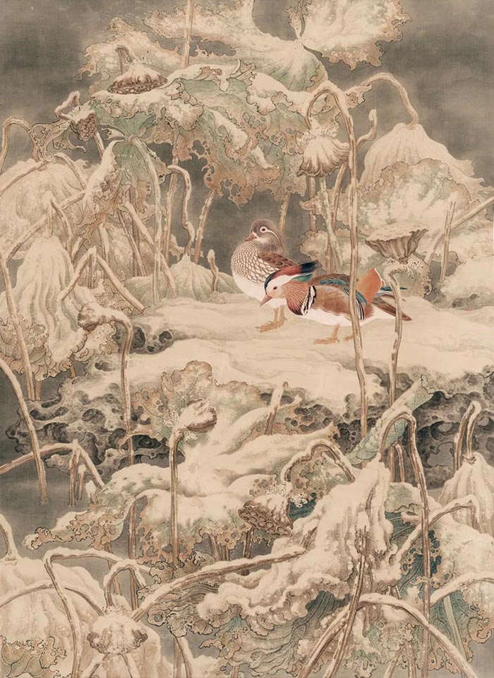 聽龍吟 訪雪君 游玉山 觀雁陣:任重水墨丹青藝術展