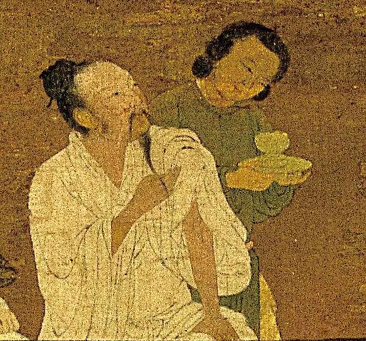 儒林華國古今同 吟詠飛毫醒醉中：宋徽宗《文會圖》