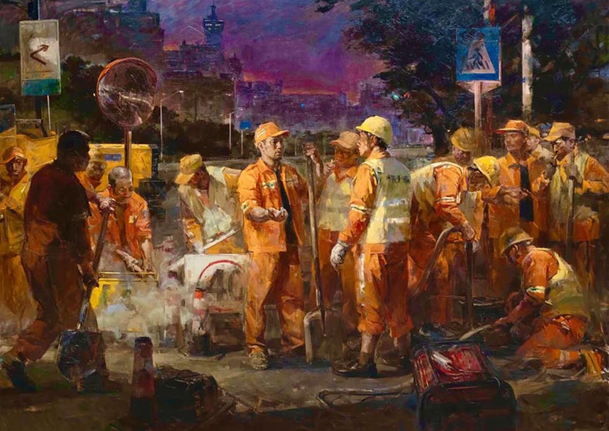 塑造中國油畫的未來:中國美術學院第二屆全山石油畫創研班作品展