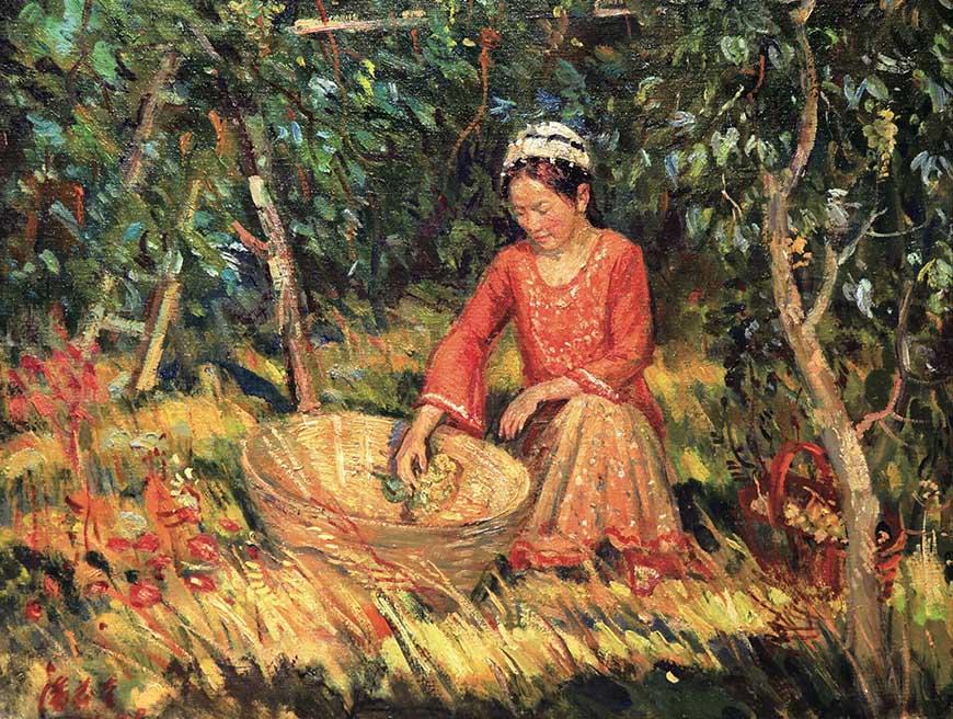 對真善美凝聚的向往:潘義奎油畫展即將亮相國家畫院