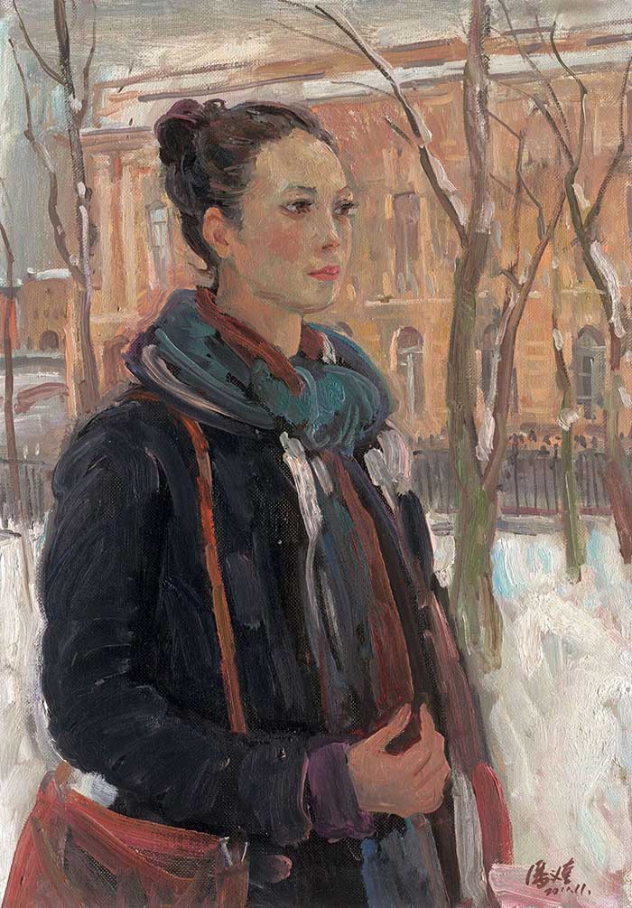 對真善美凝聚的向往:潘義奎油畫展即將亮相國家畫院