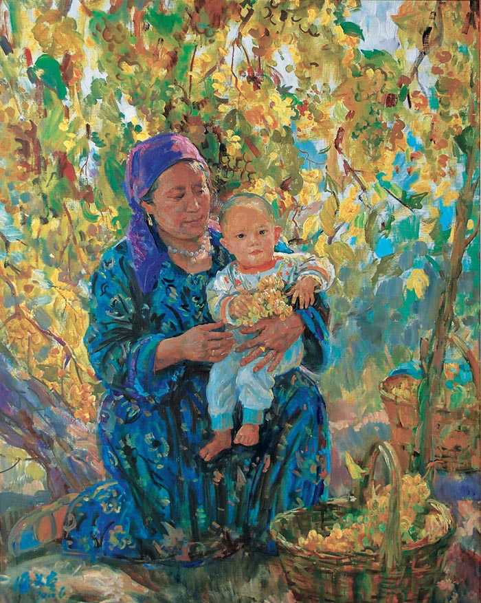 對真善美凝聚的向往:潘義奎油畫展即將亮相國家畫院