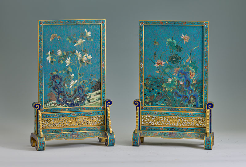 張宗憲向上海博物館捐贈銅胎掐絲琺瑯器32套共46件