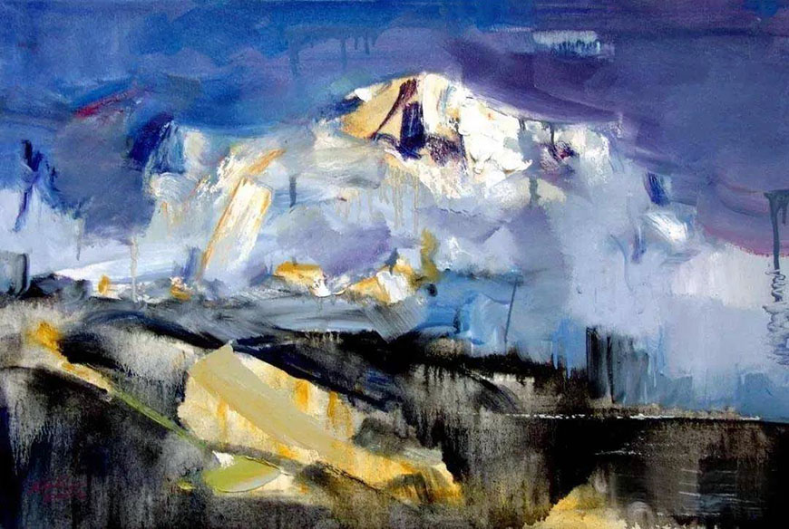 《雄魂——慕士塔格山峰》