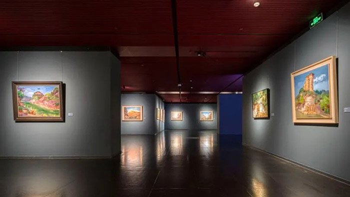 山河頌:徐里寫意油畫作品展亮相國家大劇院