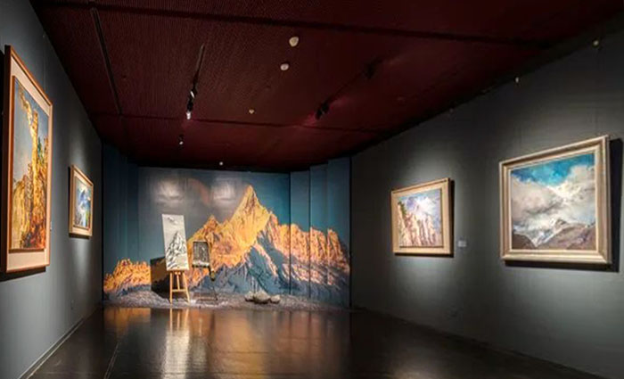 山河頌:徐里寫意油畫作品展亮相國家大劇院