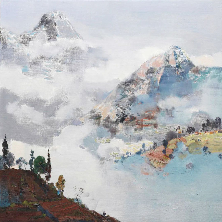 山河頌:徐里寫意油畫作品展亮相國家大劇院