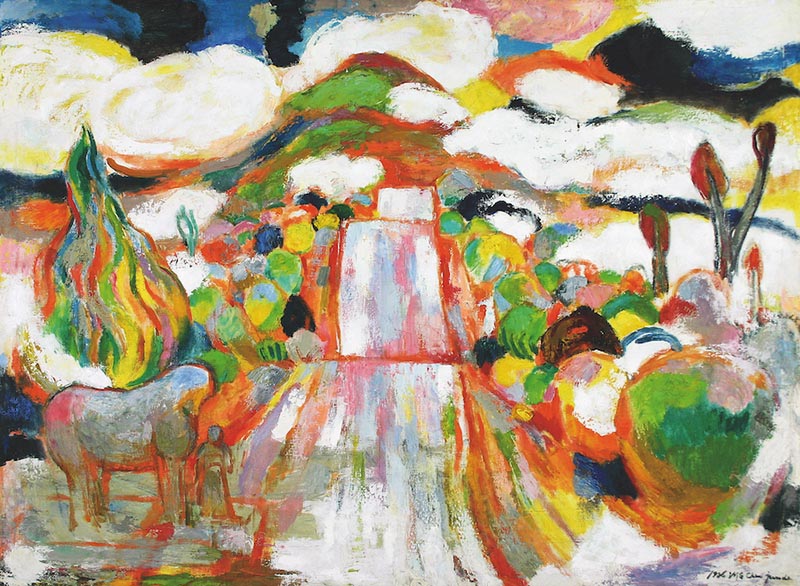 畫布上的樂章:陳鈞德藝術展