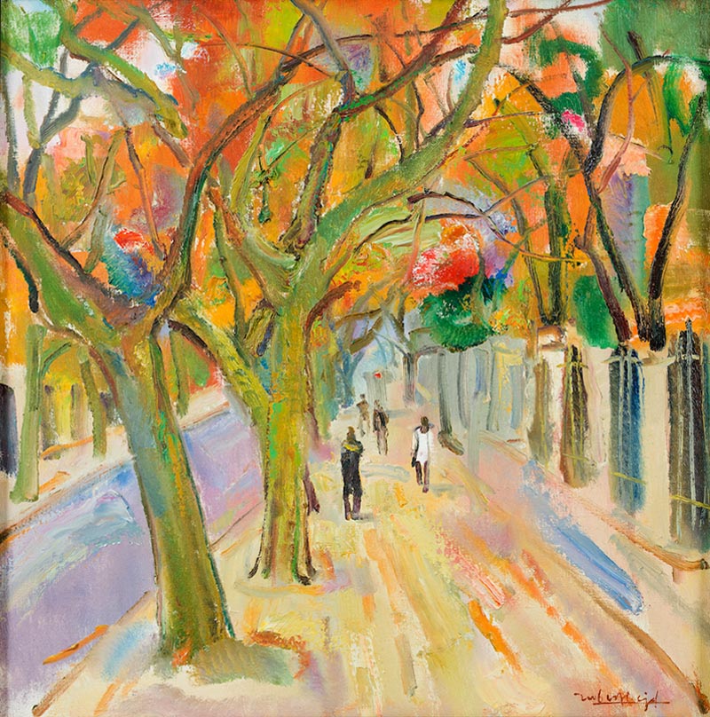 畫布上的樂章:陳鈞德藝術展