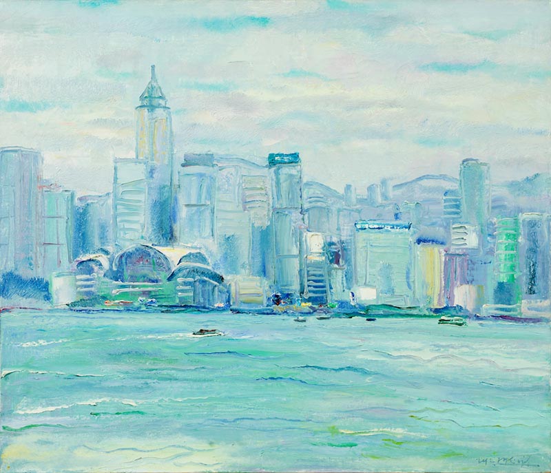 畫布上的樂章:陳鈞德藝術展