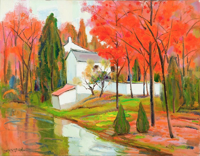 畫布上的樂章:陳鈞德藝術展