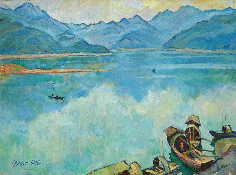 畫布上的樂章:陳鈞德藝術展