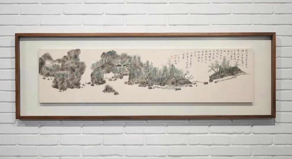 桐溪小蟬個(gè)展“我見(jiàn)青山多嫵媚”