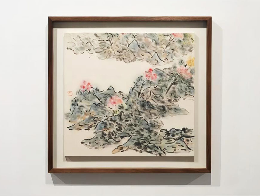 桐溪小蟬個(gè)展“我見(jiàn)青山多嫵媚”