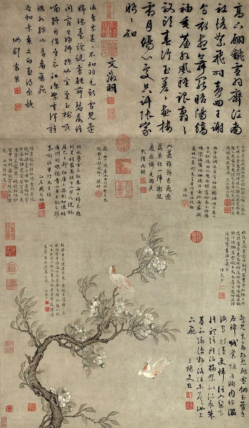 河上花:中國花鳥畫之道特展揭幕 13米八大山人《河上花》全卷呈現(xiàn)