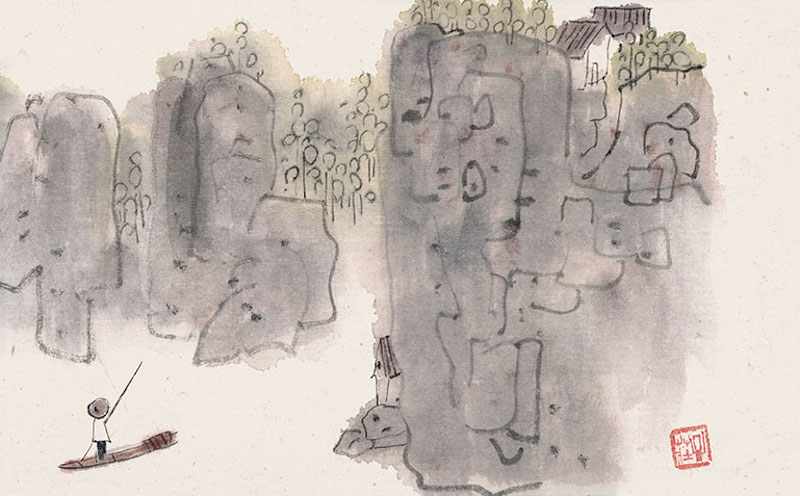 陳傳席談陳子莊等近現代畫家